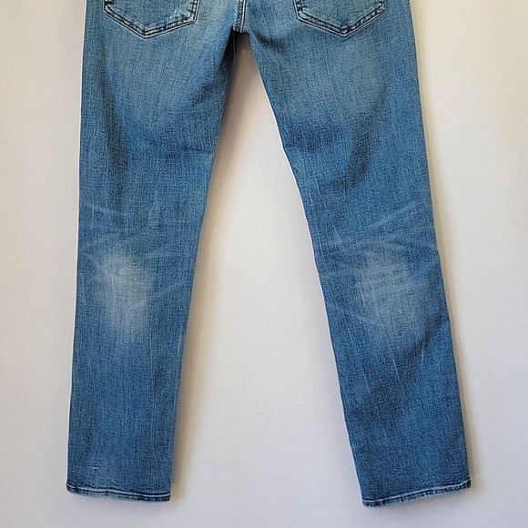 American Eagle Outfitters Slim Straight Leg Jeans Lt Wash Size 29x30 - Picture 4 of 14